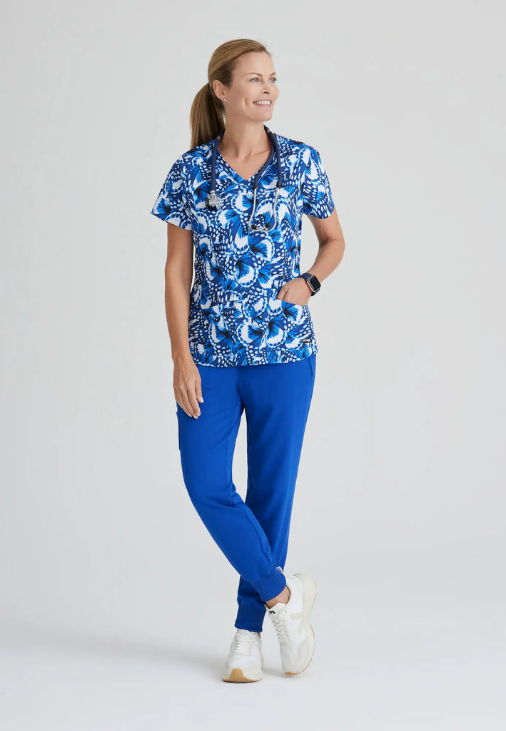 Barco Scrubs Women's Eden Jogger Galaxy | scrub-supply.com