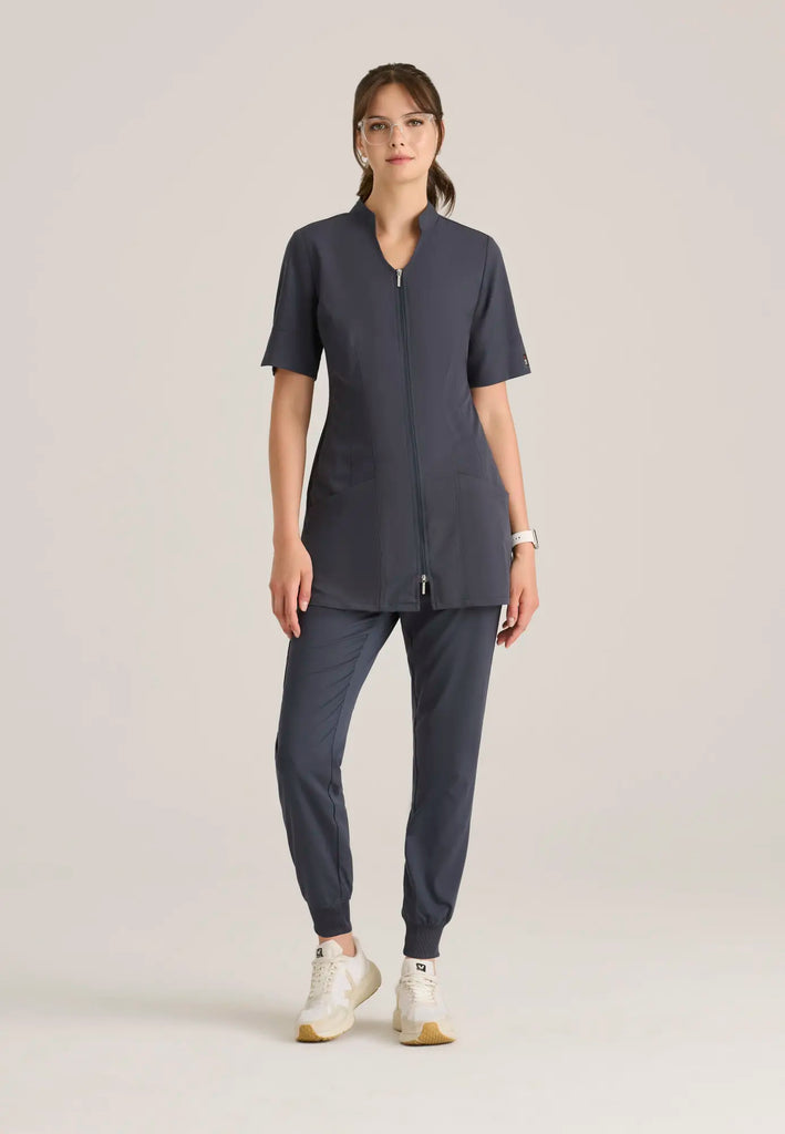 Barco Scrubs Women's Eden Jogger Steel | scrub-supply.com