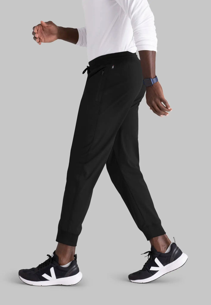 Barco Scrubs Men's Murphy Jogger Black | scrub-supply.com