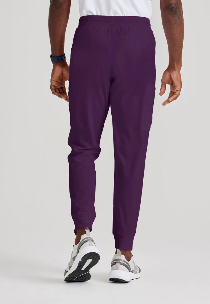 Barco Scrubs Men's Murphy Jogger Eggplant | scrub-supply.com