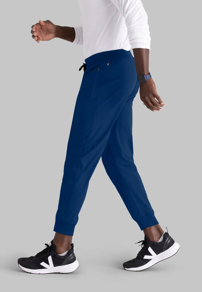 Barco Scrubs Men's Murphy Jogger Indigo | scrub-supply.com