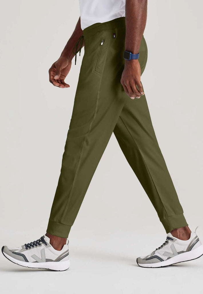 Barco Scrubs Men's Murphy Jogger Olive | scrub-supply.com