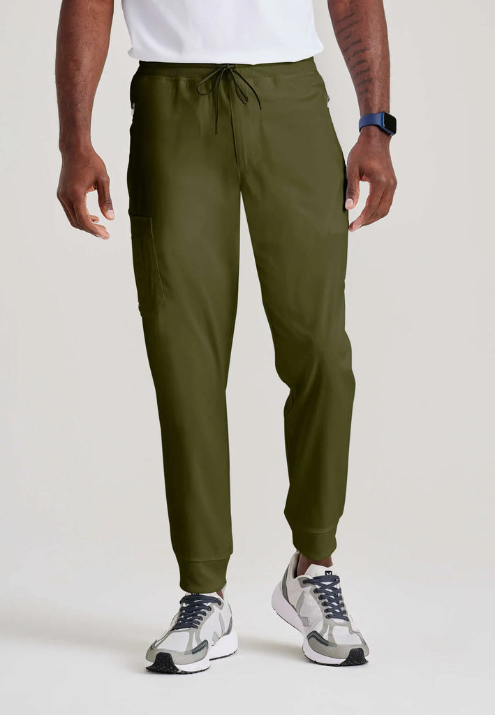 Barco Scrubs Men's Murphy Jogger Olive | scrub-supply.com