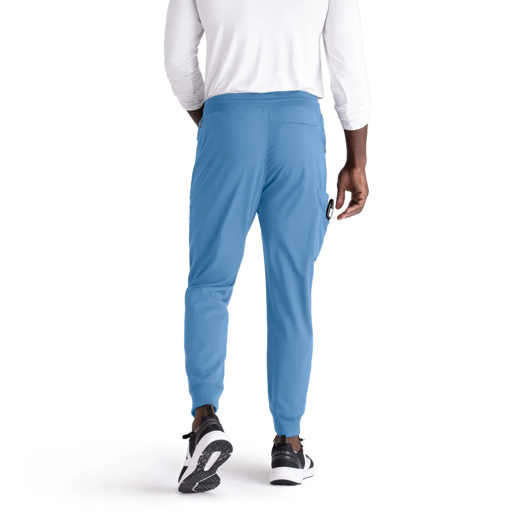 Barco Scrubs Men's Murphy Jogger Ceil Blue | scrub-supply.com