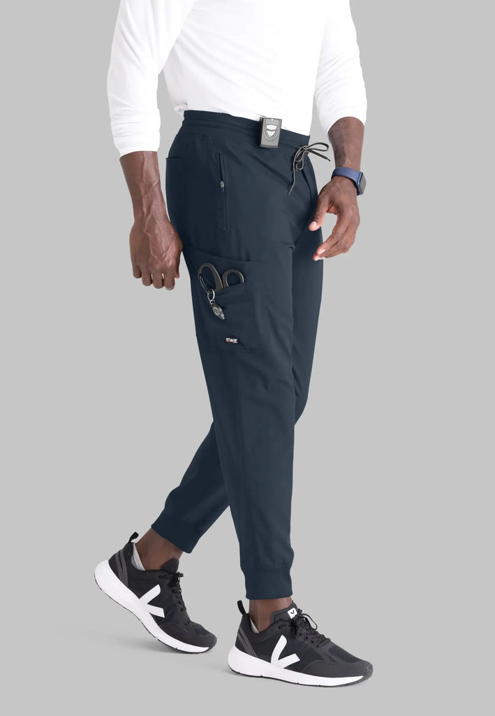 Barco Scrubs Men's Murphy Jogger Steel | scrub-supply.com