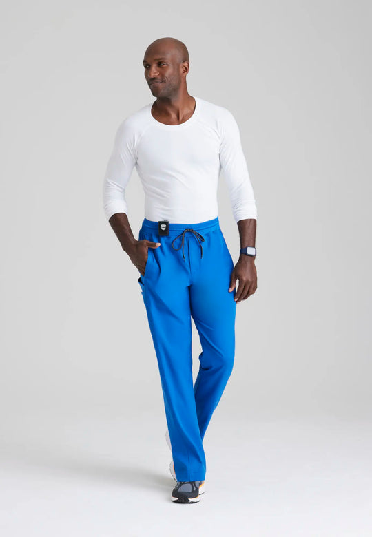 Barco Scrubs Men's Hudson Pant New Royal | scrub-supply.com