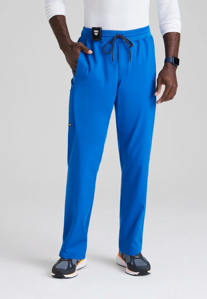 Barco Scrubs Men's Hudson Pant New Royal | scrub-supply.com