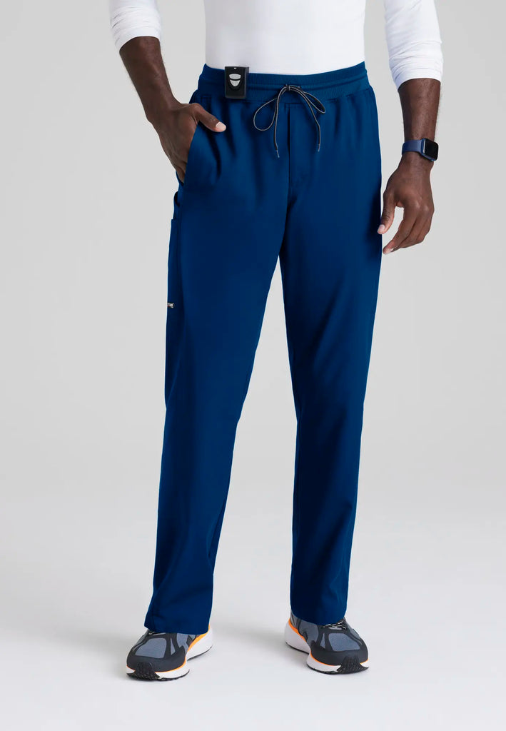 Barco Scrubs Men's Hudson Pant Indigo | scrub-supply.com