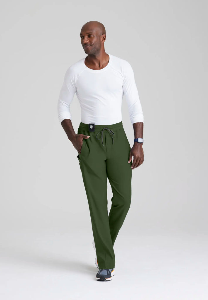 Barco Scrubs Men's Hudson Pant Olive | scrub-supply.com