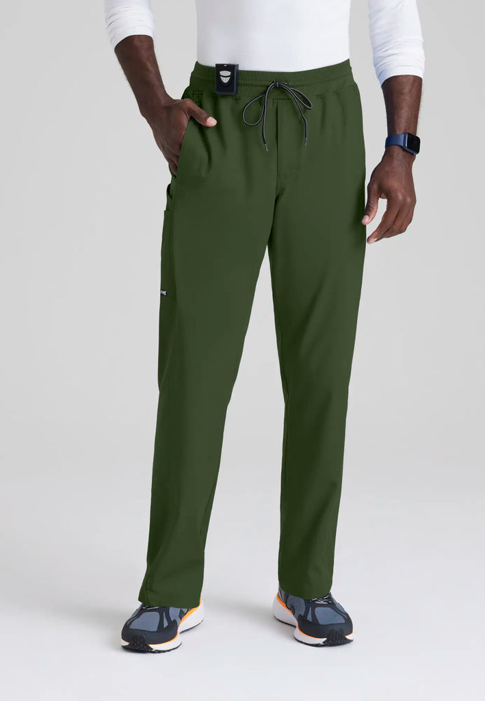 Barco Scrubs Men's Hudson Pant Olive | scrub-supply.com