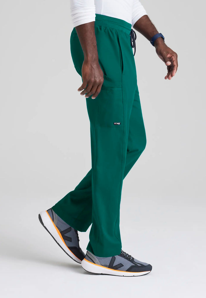 Barco Scrubs Men's Hudson Pant Hunter Green | scrub-supply.com