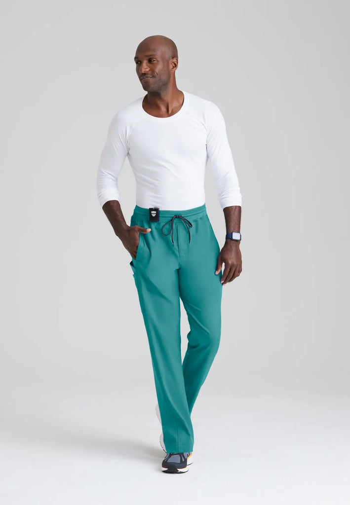 Barco Scrubs Men's Hudson Pant Teal | scrub-supply.com