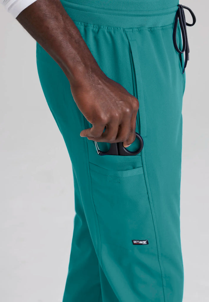 Barco Scrubs Men's Hudson Pant Teal | scrub-supply.com