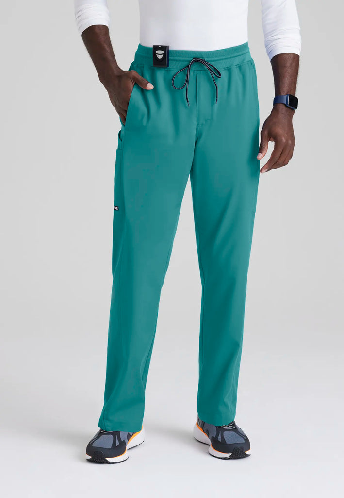 Barco Scrubs Men's Hudson Pant Teal | scrub-supply.com