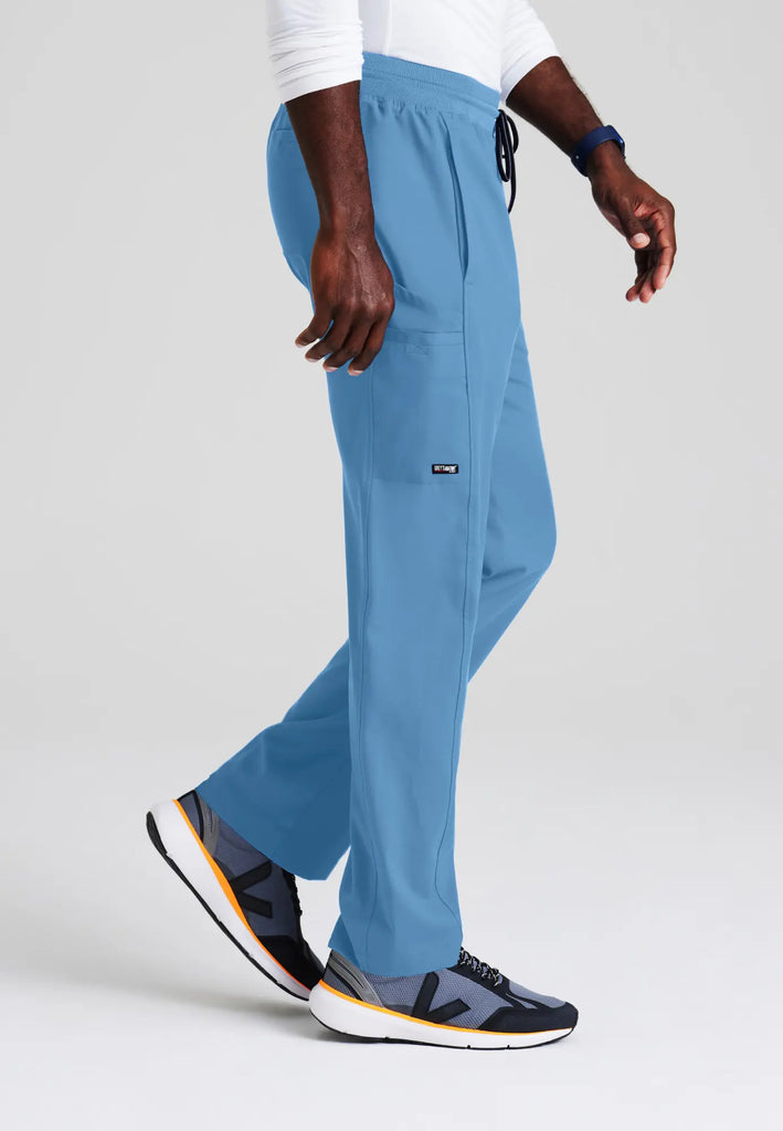 Barco Scrubs Men's Hudson Pant Ceil Blue | scrub-supply.com