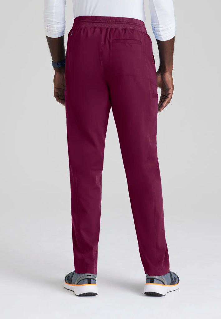 Barco Scrubs Men's Hudson Pant Wine | scrub-supply.com