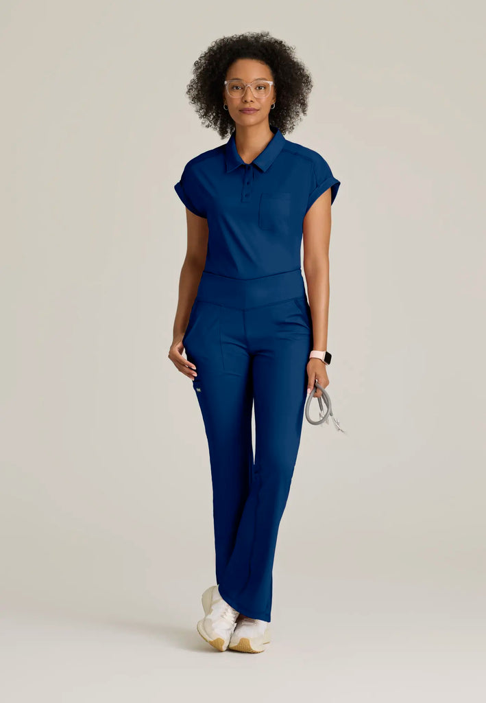 Barco Scrubs Women's Swift Knit Pant Indigo | scrub-supply.com