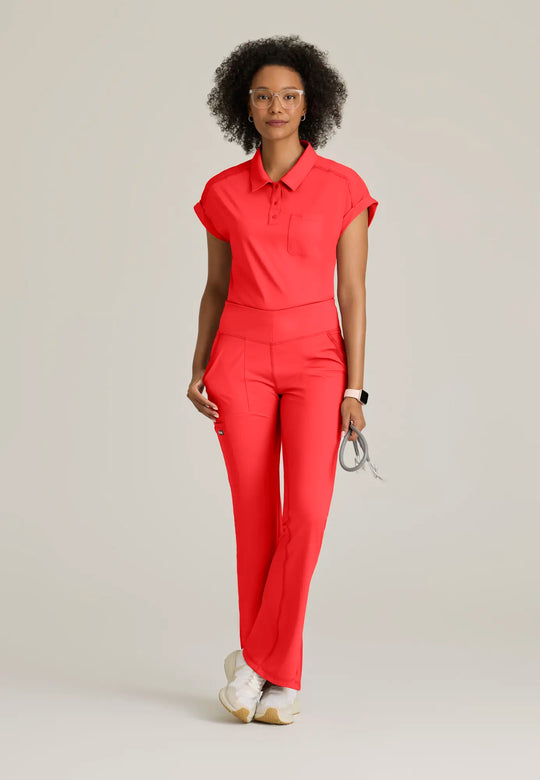 Grey's Anatomy by Barco Scrubs Women's Swift Knit Pant Radiant Coral | scrub-supply.com