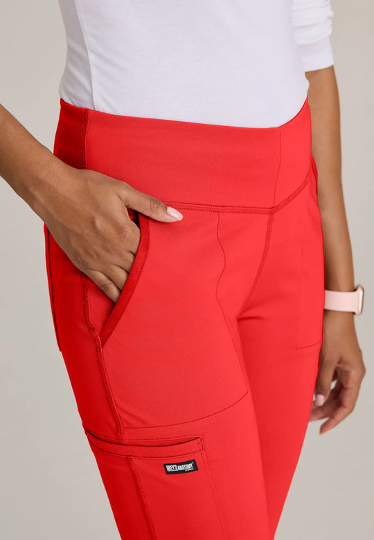 Grey's Anatomy by Barco Scrubs Women's Swift Knit Pant Radiant Coral | scrub-supply.com