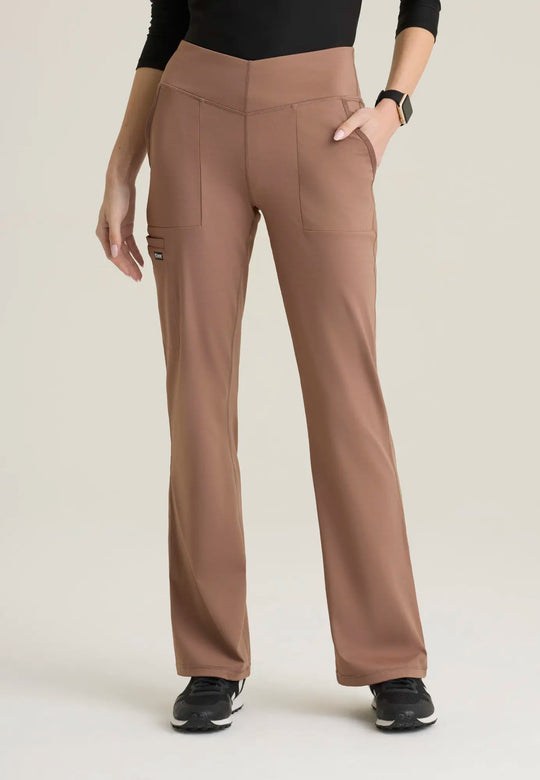 Grey's Anatomy by Barco Scrubs Women's Swift Knit Pant Brownstone | scrub-supply.com