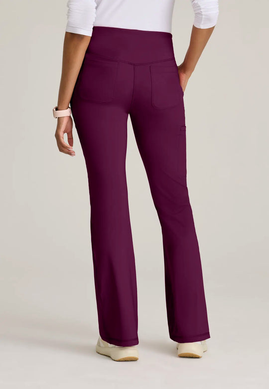 Grey's Anatomy by Barco Scrubs Women's Swift Knit Pant Wine | scrub-supply.com