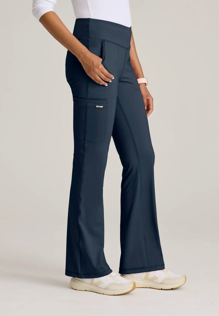 Barco Scrubs Women's Swift Knit Pant Steel | scrub-supply.com