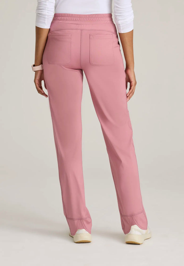 Barco Scrubs Women's Momentum Knit Pant Canyon Pink | scrub-supply.com