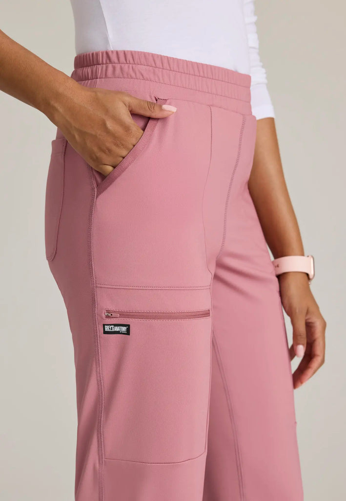 Barco Scrubs Women's Momentum Knit Pant Canyon Pink | scrub-supply.com