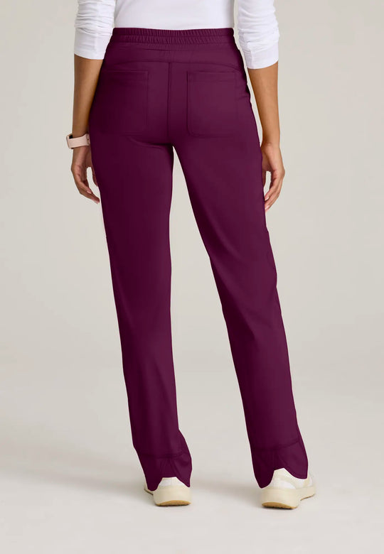 Grey's Anatomy by Barco Scrubs Women's Momentum Knit Pant Wine | scrub-supply.com