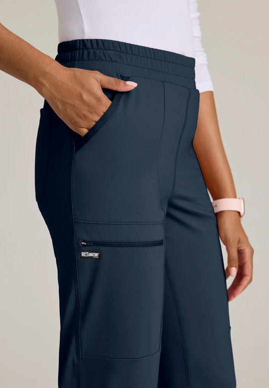 Barco Scrubs Women's Momentum Knit Pant Steel | scrub-supply.com