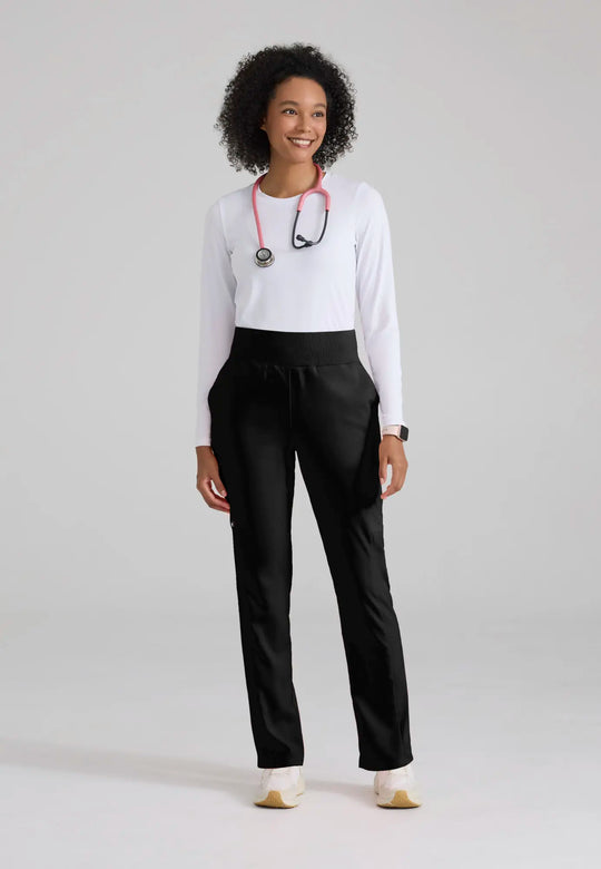 Grey's Anatomy by Barco Scrubs Women's Renee Pant Black | scrub-supply.com