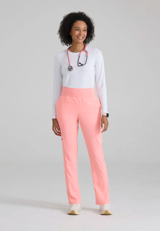 Grey's Anatomy by Barco Scrubs Women's Renee Pant Bright Papaya | scrub-supply.com