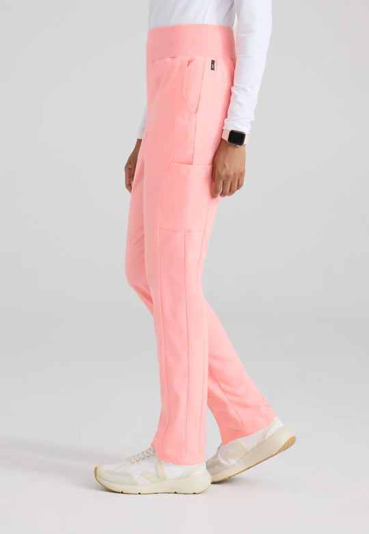 Grey's Anatomy by Barco Scrubs Women's Renee Pant Bright Papaya | scrub-supply.com
