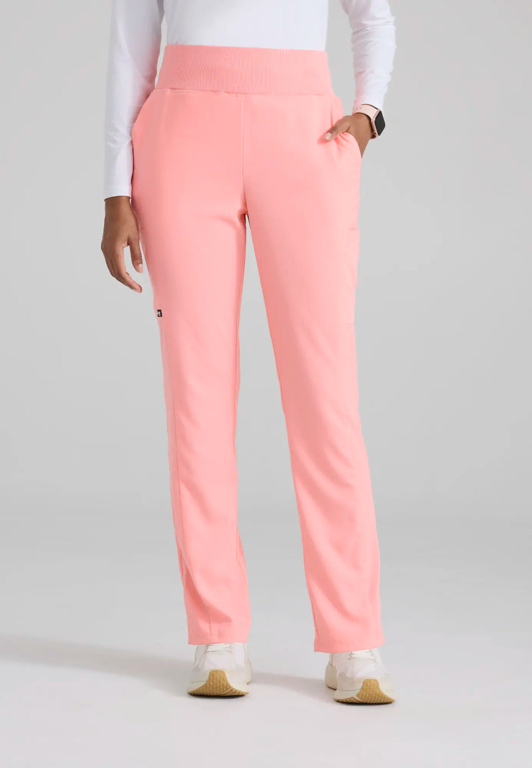 Grey's Anatomy by Barco Scrubs Women's Renee Pant Bright Papaya | scrub-supply.com
