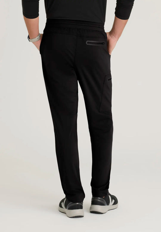 Grey's Anatomy by Barco Scrubs Men's Focus Pant Black | scrub-supply.com