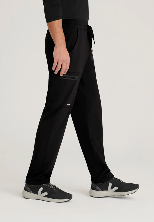 Grey's Anatomy by Barco Scrubs Men's Focus Pant Black | scrub-supply.com