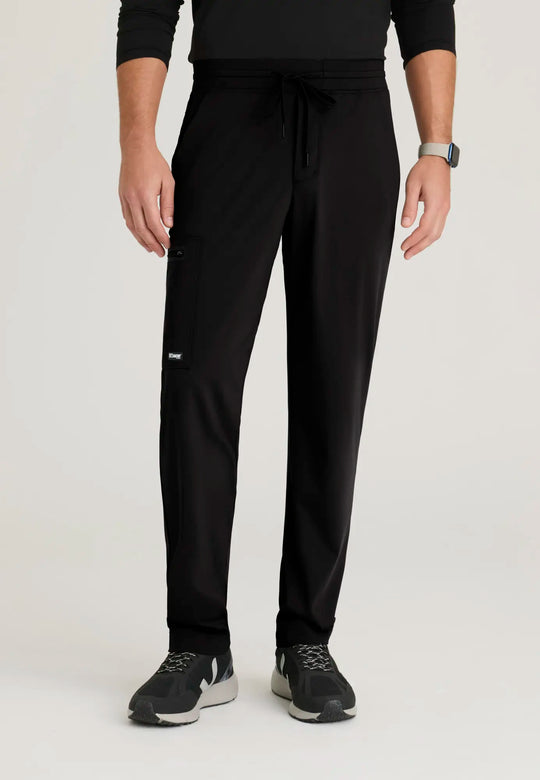 Grey's Anatomy by Barco Scrubs Men's Focus Pant Black | scrub-supply.com