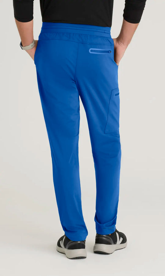 Grey's Anatomy by Barco Scrubs Men's Focus Pant New Royal | scrub-supply.com