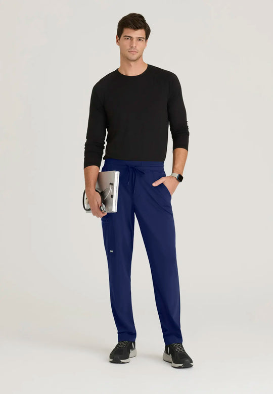 Grey's Anatomy by Barco Scrubs Men's Focus Pant Indigo | scrub-supply.com