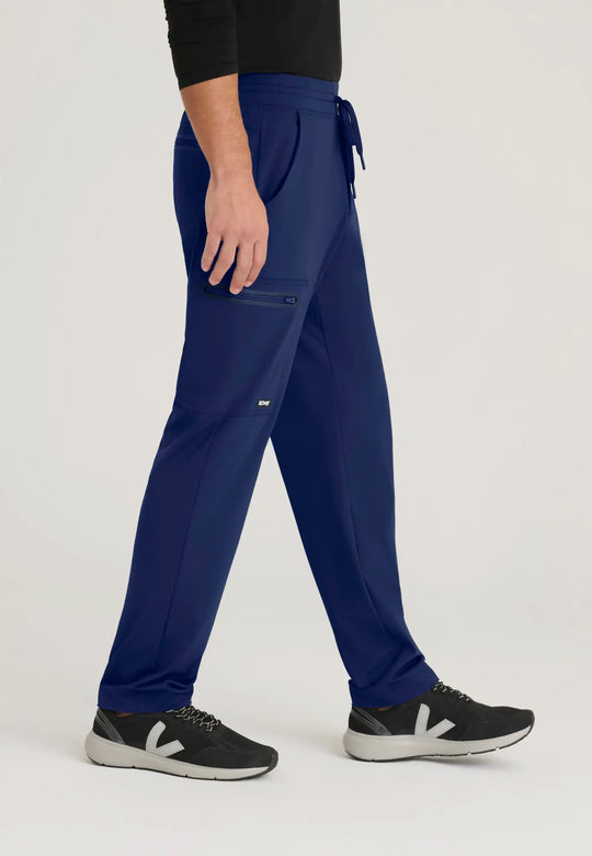 Grey's Anatomy by Barco Scrubs Men's Focus Pant Indigo | scrub-supply.com