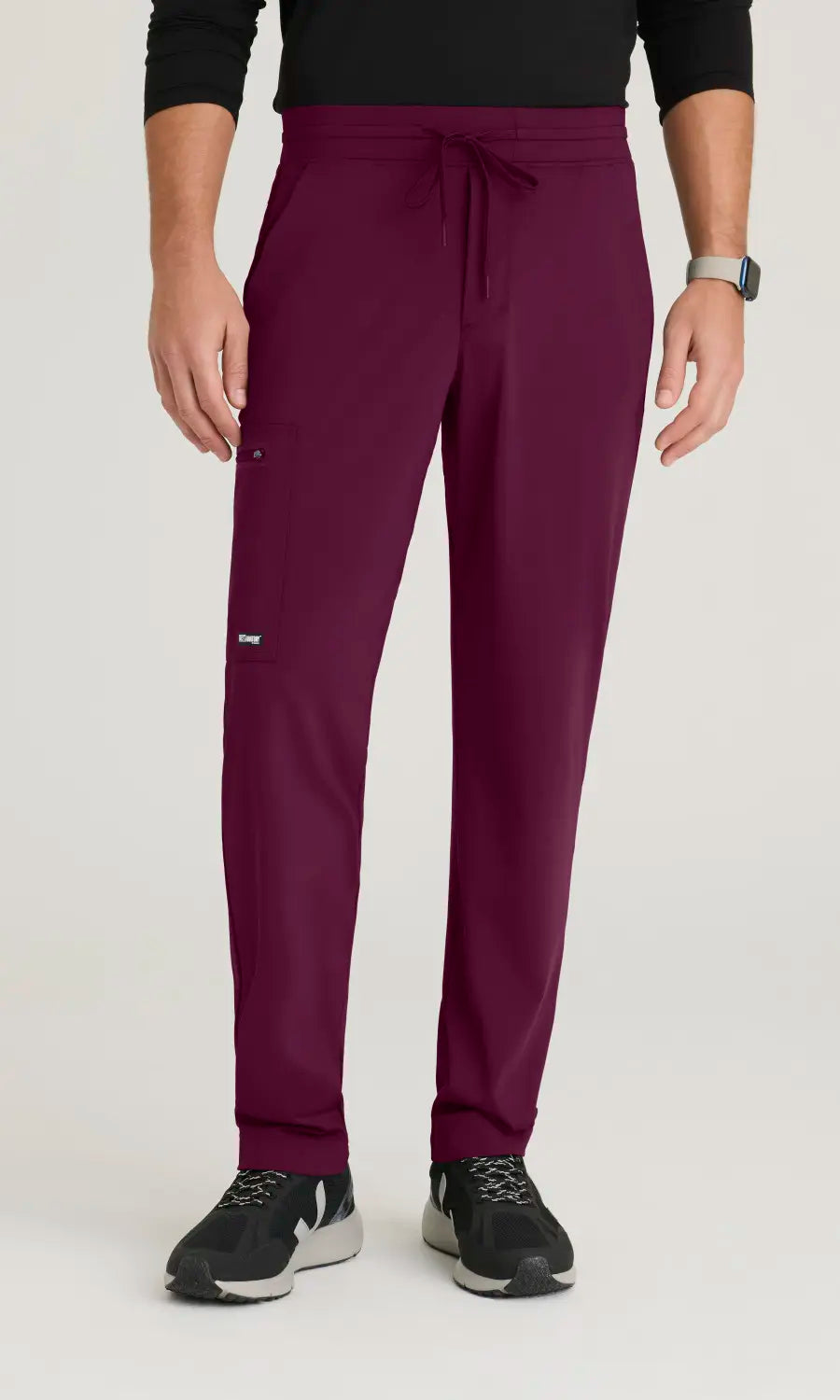 Grey's Anatomy by Barco Scrubs Men's Focus Pant Wine | scrub-supply.com