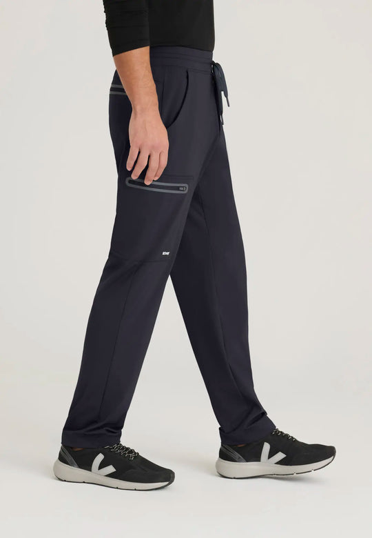Grey's Anatomy by Barco Scrubs Men's Focus Pant Steel | scrub-supply.com