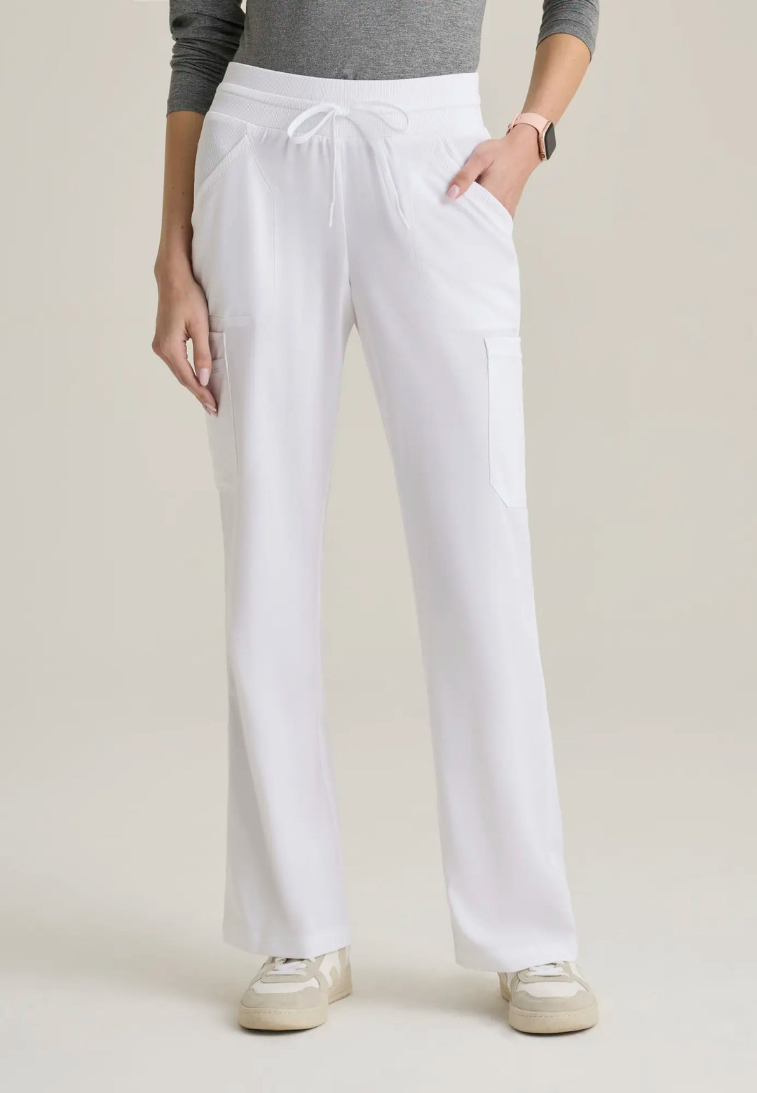 Grey's Anatomy by Barco Scrubs Women's Kristi Pant White | scrub-supply.com