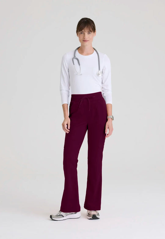 Grey's Anatomy by Barco Scrubs Women's Kristi Pant Wine | scrub-supply.com