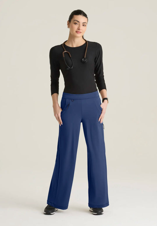 Grey's Anatomy by Barco Scrubs Women's Crystal Pant Indigo | scrub-supply.com