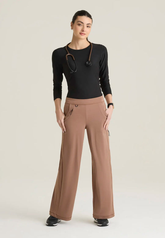 Grey's Anatomy by Barco Scrubs Women's Crystal Pant Brownstone | scrub-supply.com