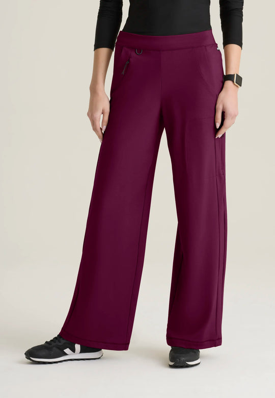Grey's Anatomy by Barco Scrubs Women's Crystal Pant Wine | scrub-supply.com