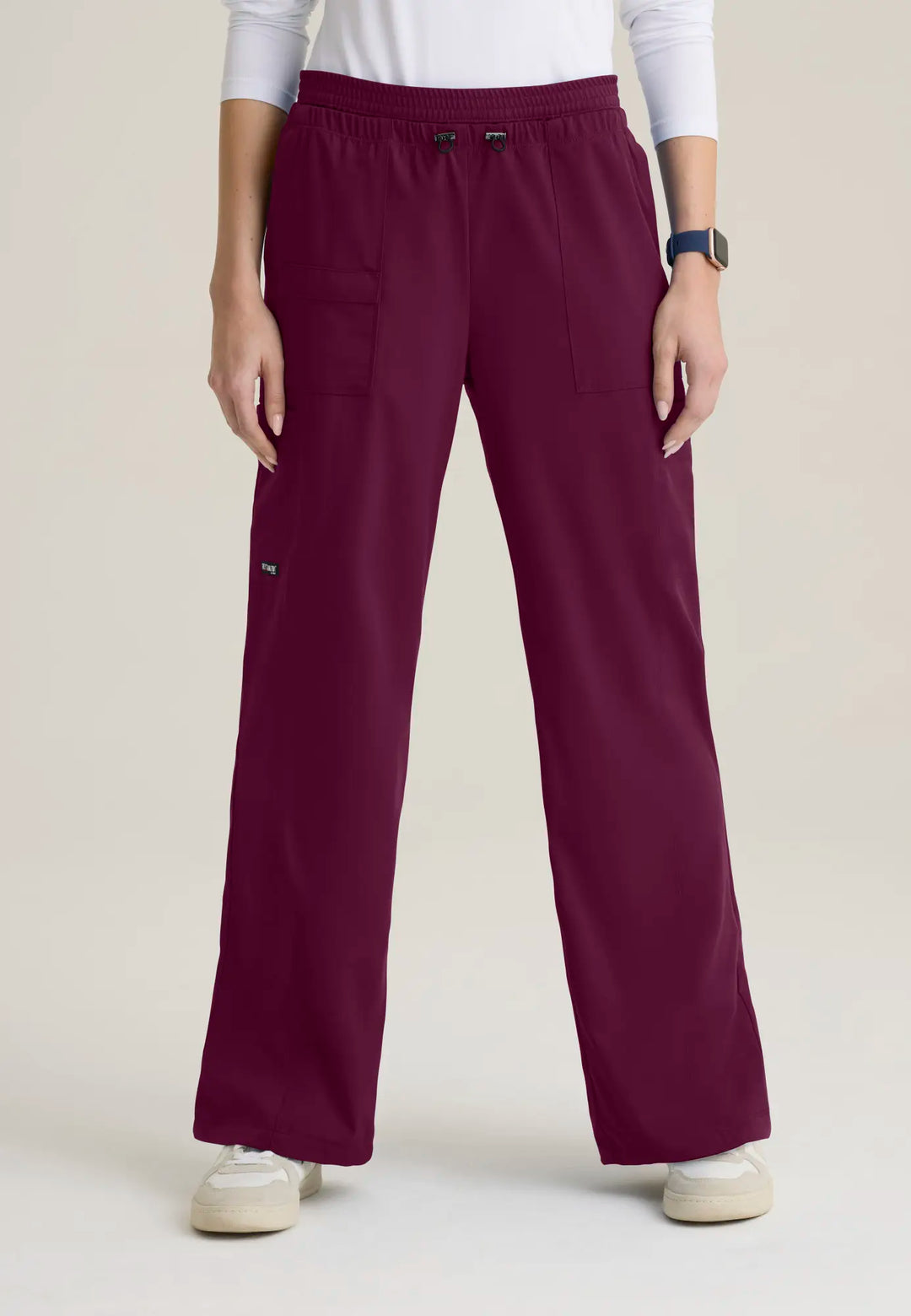 Grey's Anatomy by Barco Scrubs Women's Nina Pant Wine | scrub-supply.com