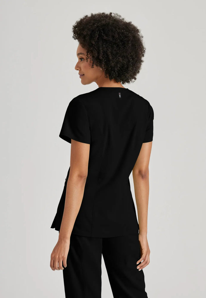 Barco Scrubs Women's Kim Top Black | scrub-supply.com