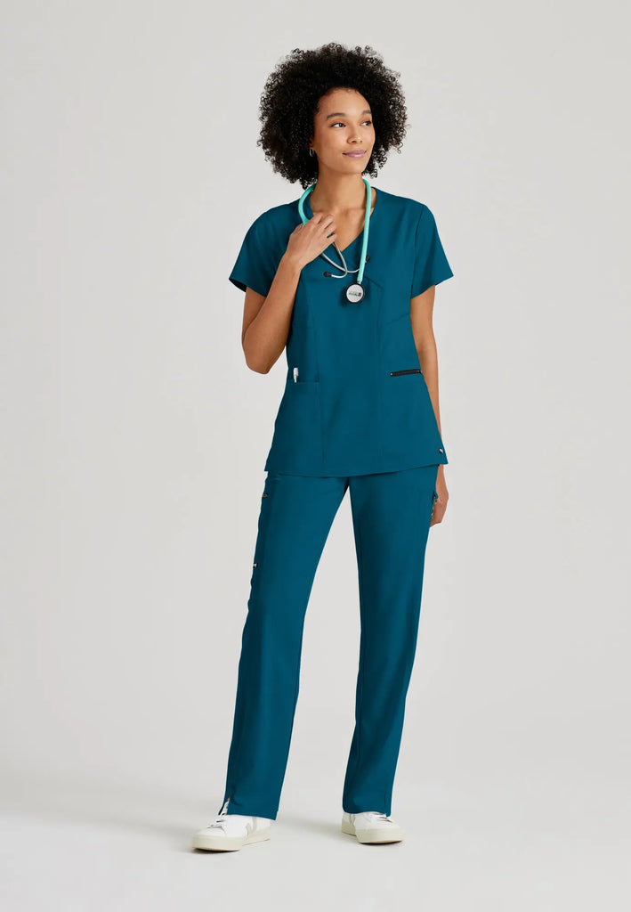 Barco Scrubs Women's Kim Top Bahama | scrub-supply.com